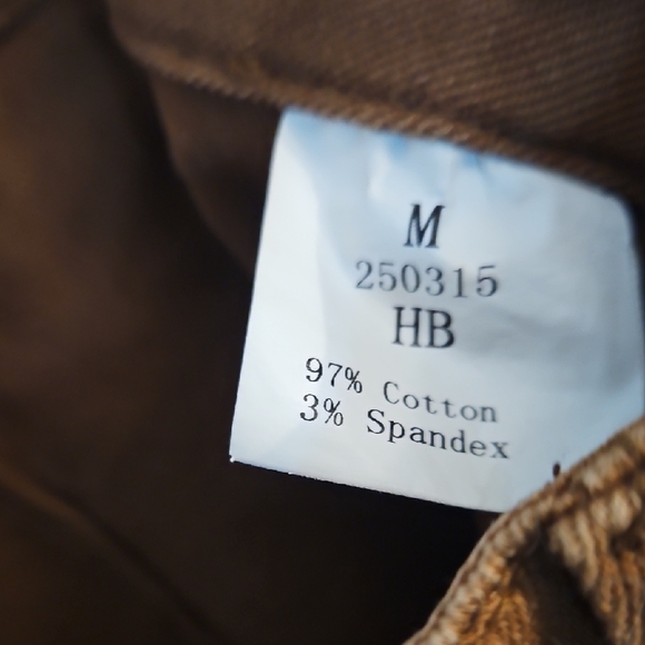 Flamingals Women’s Carpenter Style Pants – Size M – Brown – Utility Front Pocket - Picture 9 of 9